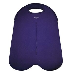 Built Navy Blue Neoprene Bottle Cooler Wine Hand Held Protective Sleeve‎ Cover